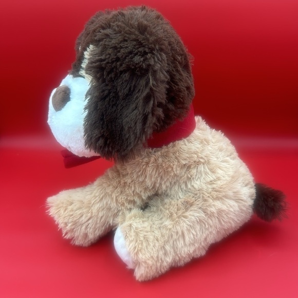 Puppy Dog plush with red scarf 12” tall, good condition - Picture 2 of 6